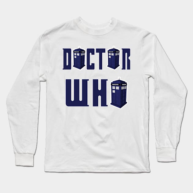 DOCTOR WHO Long Sleeve T-Shirt by DESIGNBOOK